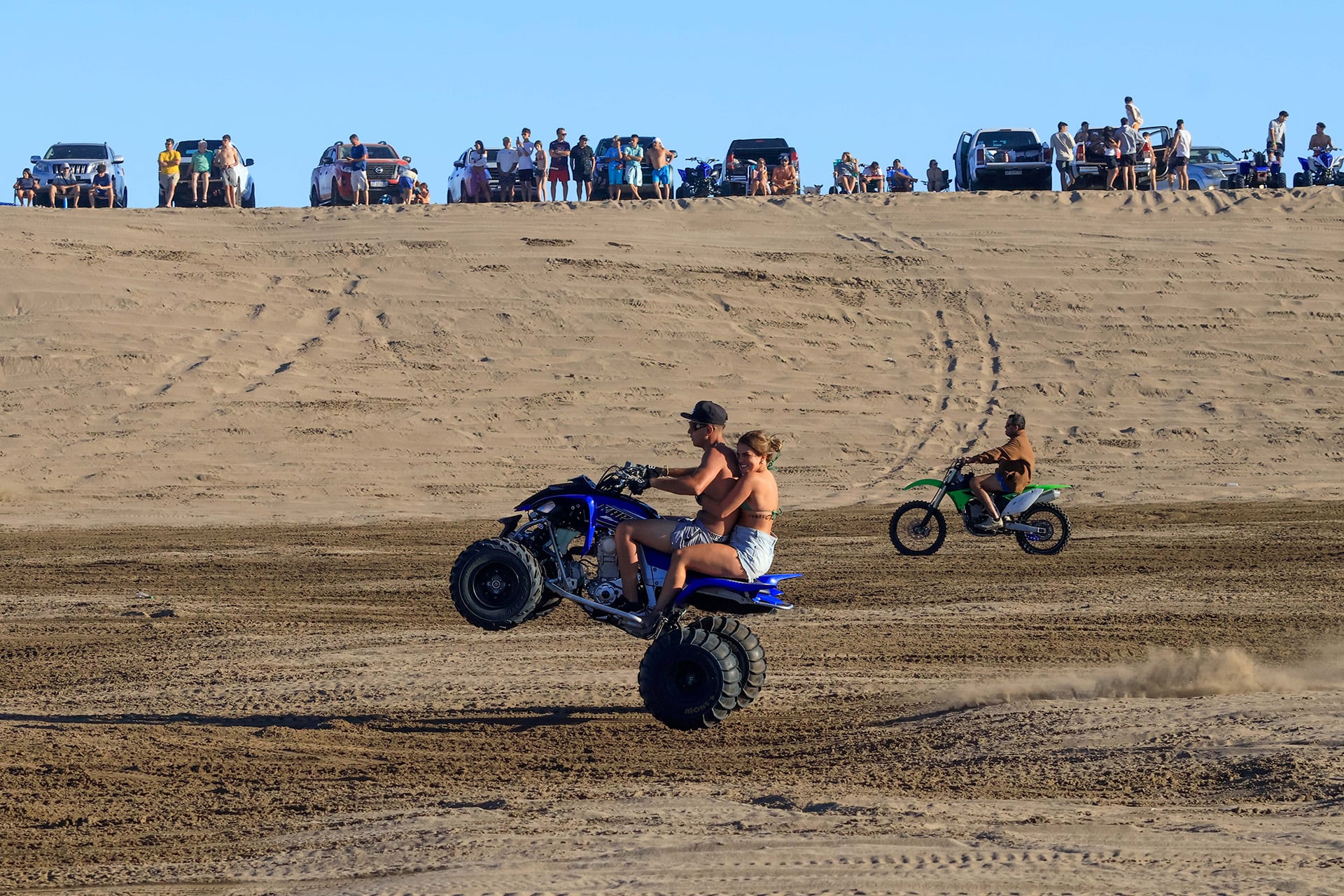 La Frontera, la polémica zona de Pinamar en donde se implementarán nuevas medidas de control (Fotos: Pablo Kauffer)