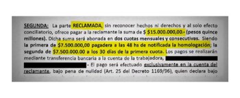 Su exempleada doméstica le reclama