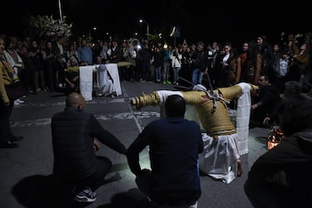 Rito de los Empalaos de Valverde de la Vera, Cáceres