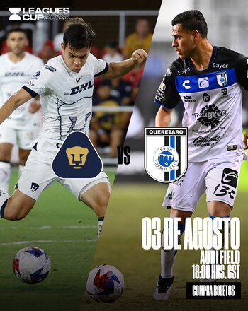 Pumas vs Querétaro por un