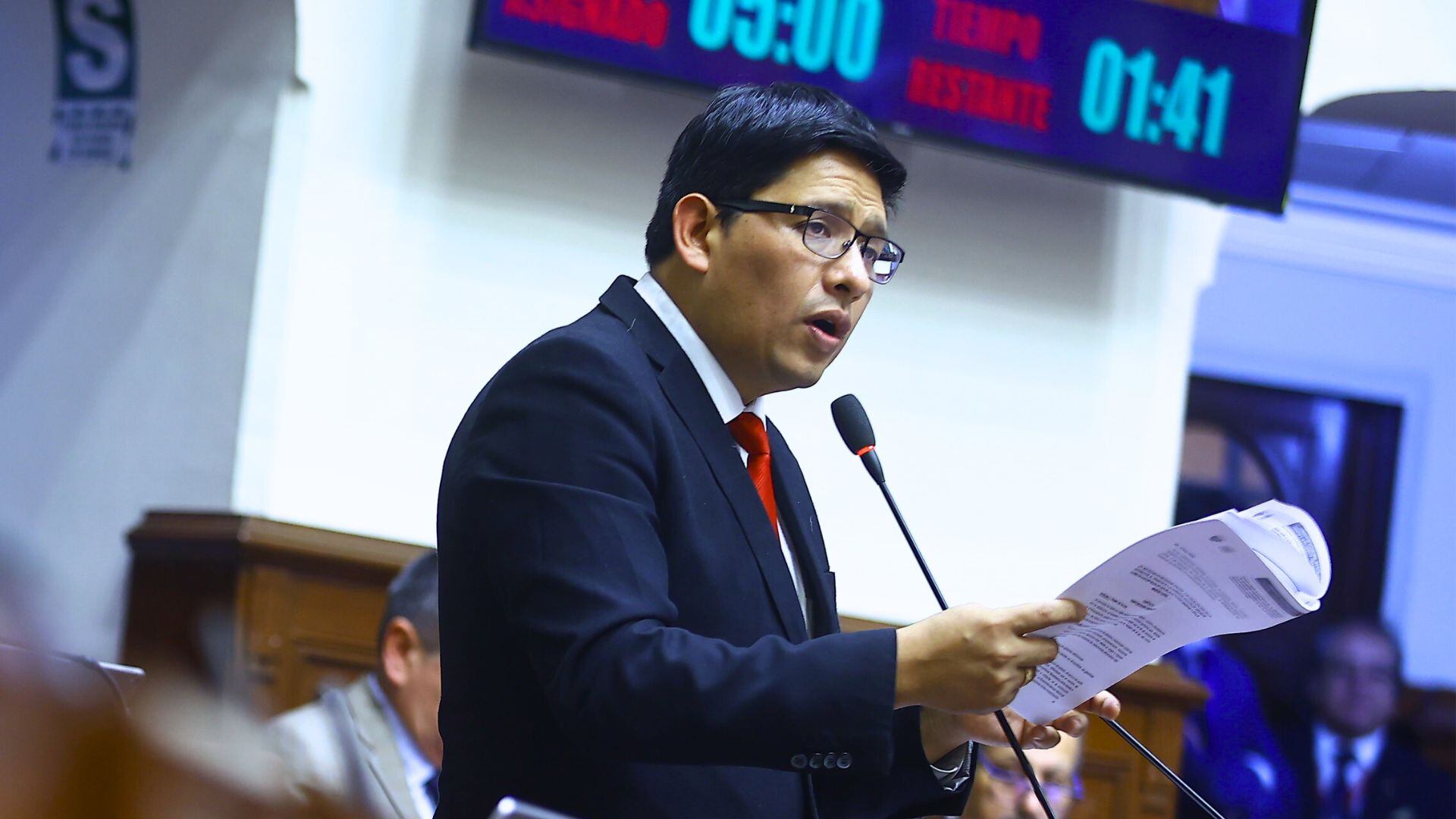 El presidente de la Comisión de Economía se comprometió a que el dictamen esté listo antes del miércoles 11 de junio. - Crédito Congreso