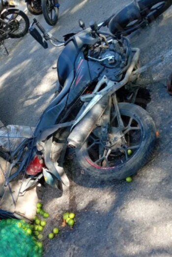 La colisión fue inevitable y