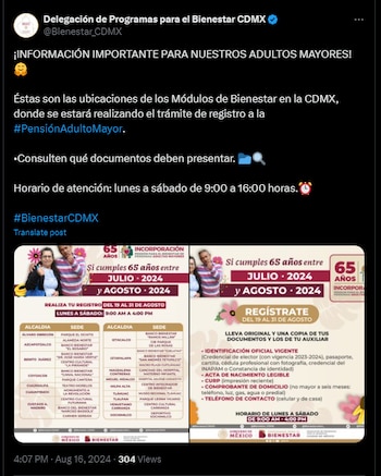 Estas son las ubicaciones de