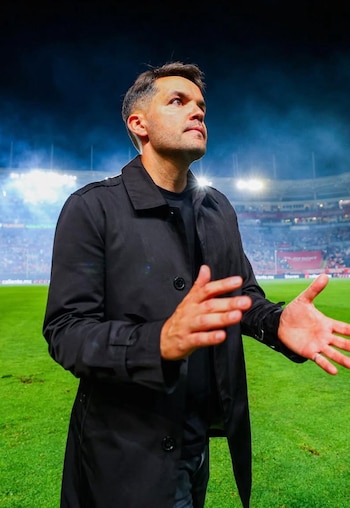 Nicolás Larcamón tuvo un buen