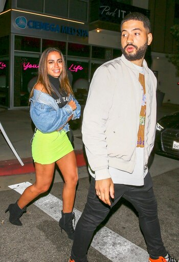 Anitta fue a comer al