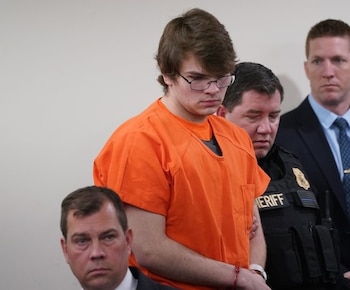 28/11/2023 Payton Gendron durante el