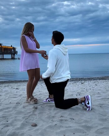 Fede Coria le propuso casamiento