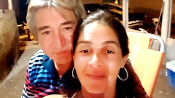 Veronica Picapietra junto a su