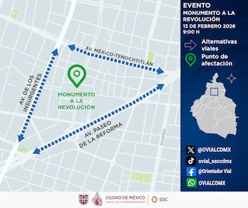 Rutas alternas afectación vehicular