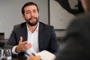 Camilo Suárez es el presidente de Asoblockchain - crédito Asoblockchain