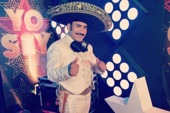 Vicente Fernández de Yo soy Perú se despidió del mexicano agradeciendo sus años de trayectoria. (Foto: Instagram)