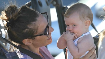 Pampita siempre dulce y anonadada