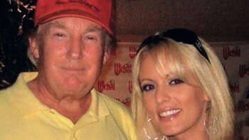 Donald Trump y Stormy Daniels