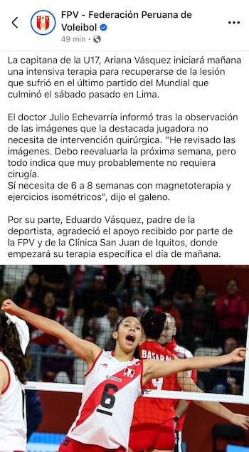 Comunicado de la Federación Peruana