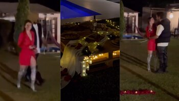 Flavia Laos organizó una tierna