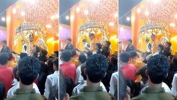 La secuencia muestra el momento