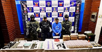 Miembros del Ejército Nacional y