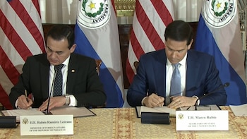 EEUU y Paraguay firman un