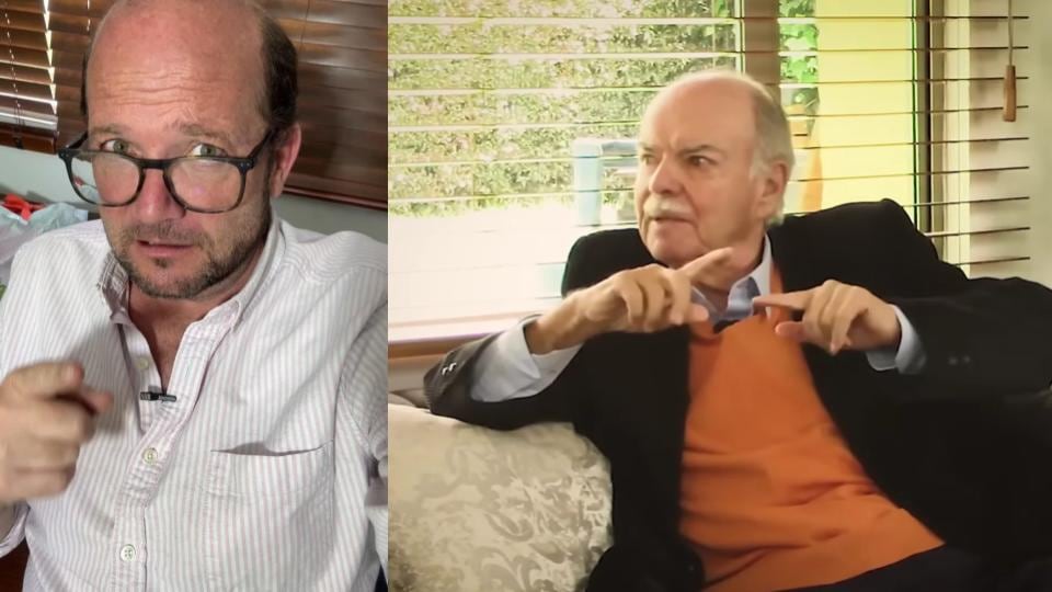 Daniel Samper Ospina expresó su disgusto con el regreso de Iván Mejía a las transmisiones de fútbol de cara al Mundial 2026 - crédito @danielsamperospina/Instagram y Rafael Villegas/YouTube