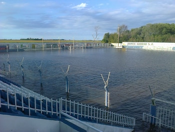Así quedó el estadio del