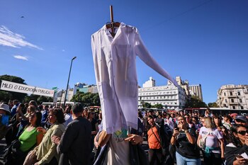 Miles de personas expresaron la
