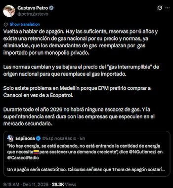 Advertencia sobre apagón enciende debate,