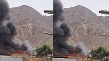 Incendio en Cajamarquilla: siniestro de