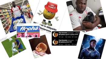 Los mejores memes del clásico que Huracán le ganó a San Lorenzo en el Nuevo Gasómetro: del festejo de Caicedo al cabezazo de Gill