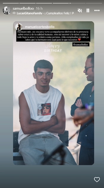 Samuel, el hijo pequeño de Raquel Bollo ha cumplido 18 años y su familia le ha felicitado en las redes sociales. (Instagram)