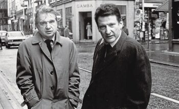 Francis Bacon y Lucian Freud: colegas y amigos, con Auerbach formaron un trío que le dio prestigio global a la llamada Escuela de Londres