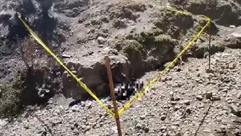 Pobladores encuentran restos humanos en Huaraz