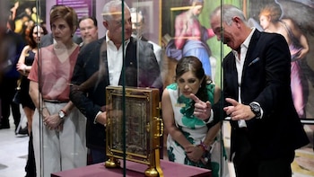 La inauguración de la exposición