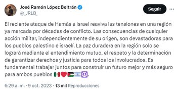 José Ramón López Beltrán se