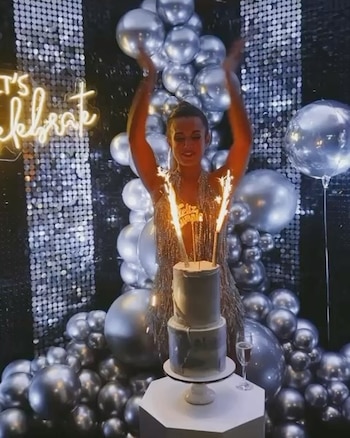 Camila Homs festejó su cumpleaños