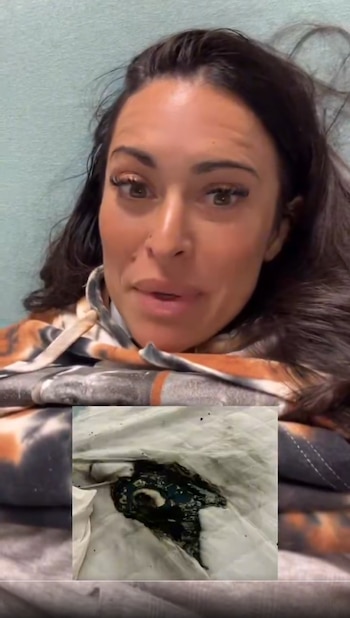 La periodista, Ashley Nevel, explicó