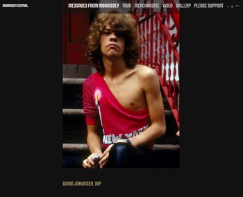 David Johansen, líder de los