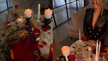 Una vidente analizó las extrañas fotos de Wanda Nara: “Está limpiando un trabajo que la China Suárez le hizo”