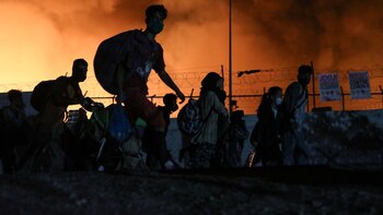 El campo de refugiados en