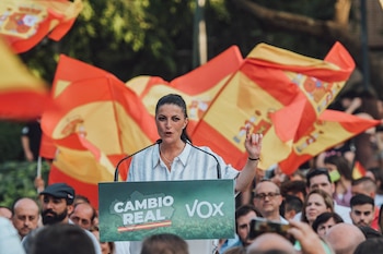 Macarena Olona compartirá experiencias adquiridas en casos judiciales relevantes durante su visita a El Salvador./ (Facebook)