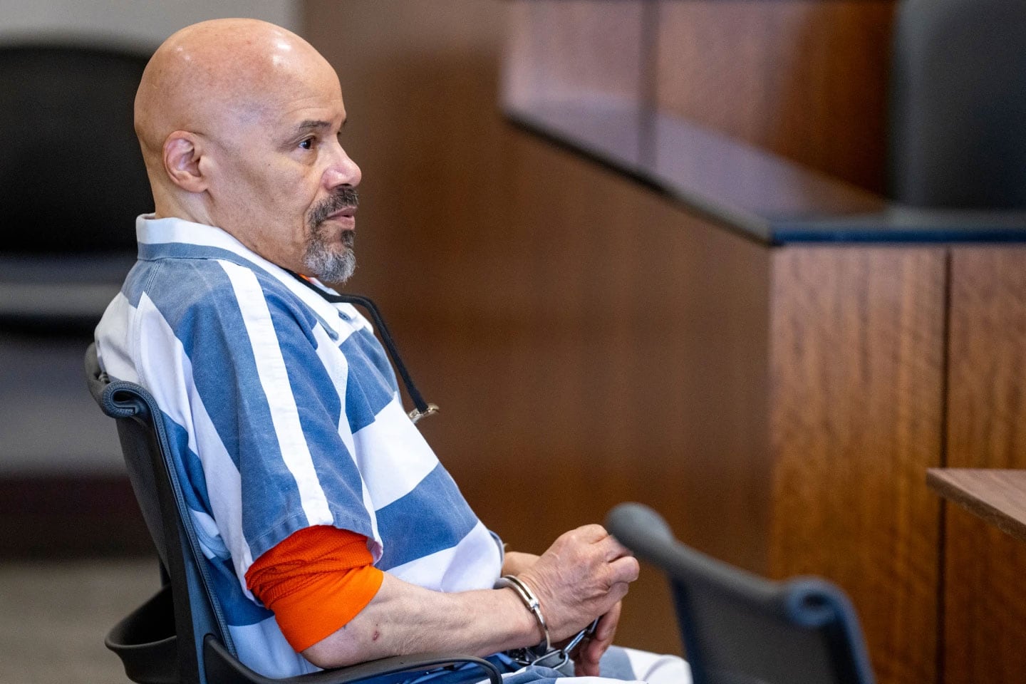 La familia de Eva Olesen pidió ante el juez que Carter permaneciera detenido. Para ellos, la ausencia de una coincidencia de ADN no equivale a una prueba de inocencia (Rick Egan/The Salt Lake Tribune via AP, Pool)