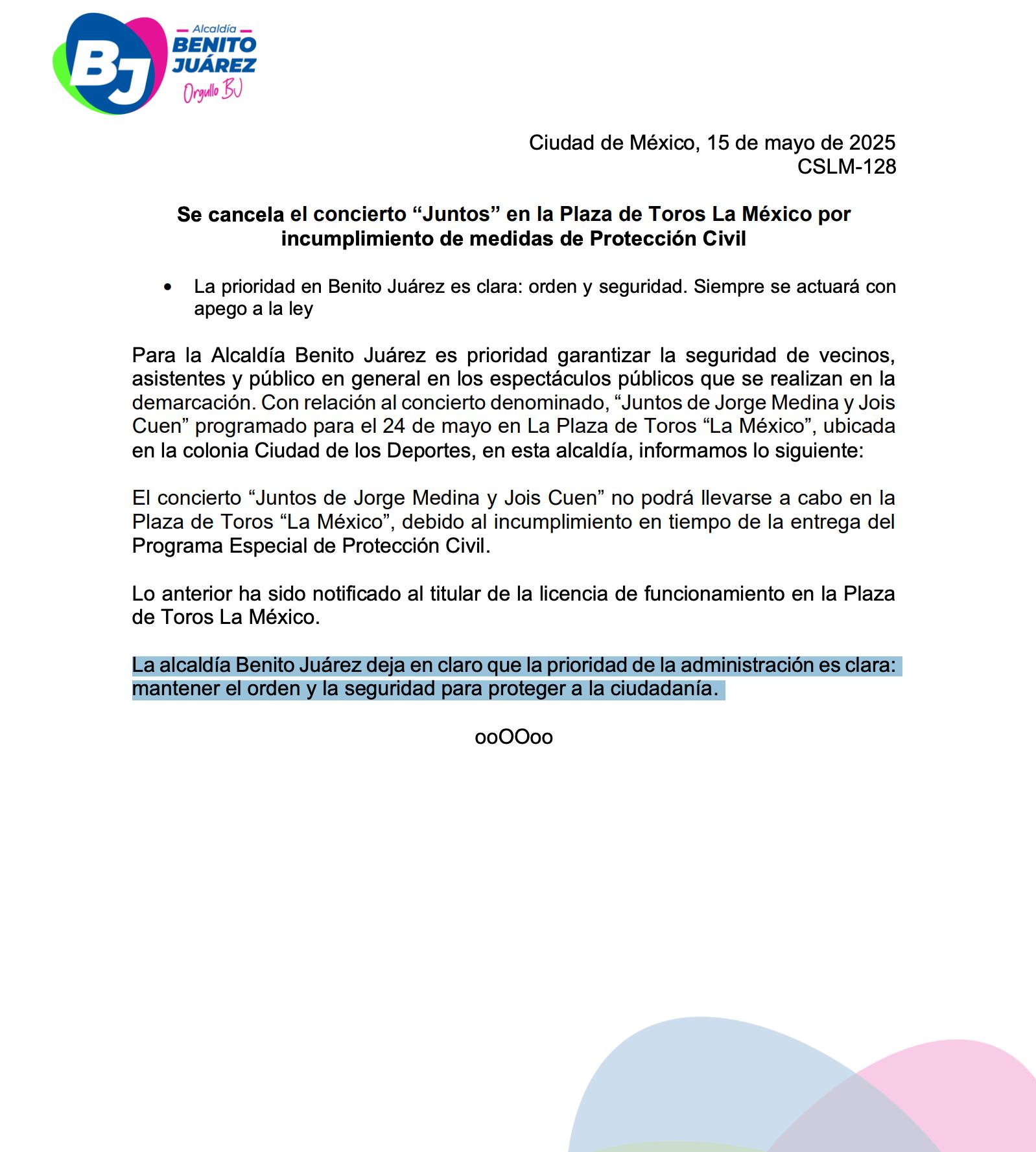 (Alcaldía Benito Juárez)