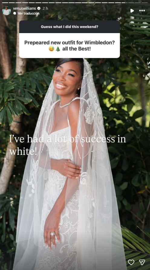 Una de las respuestas de Venus Williams a sus seguidores