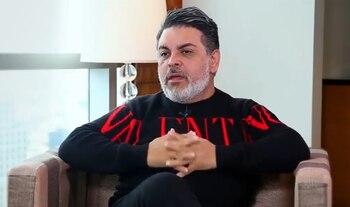 Andrés Hurtado en una entrevista