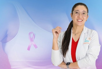 La prueba de inmunohistoquímica identifica los receptores hormonales del tumor para definir el subtipo y el tratamiento del cáncer de mama. (Imagen de cortesía)