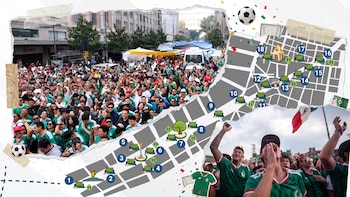 México vs Ecuador: esta es la ubicación de las 16 pantallas en Reforma para ver el partido
