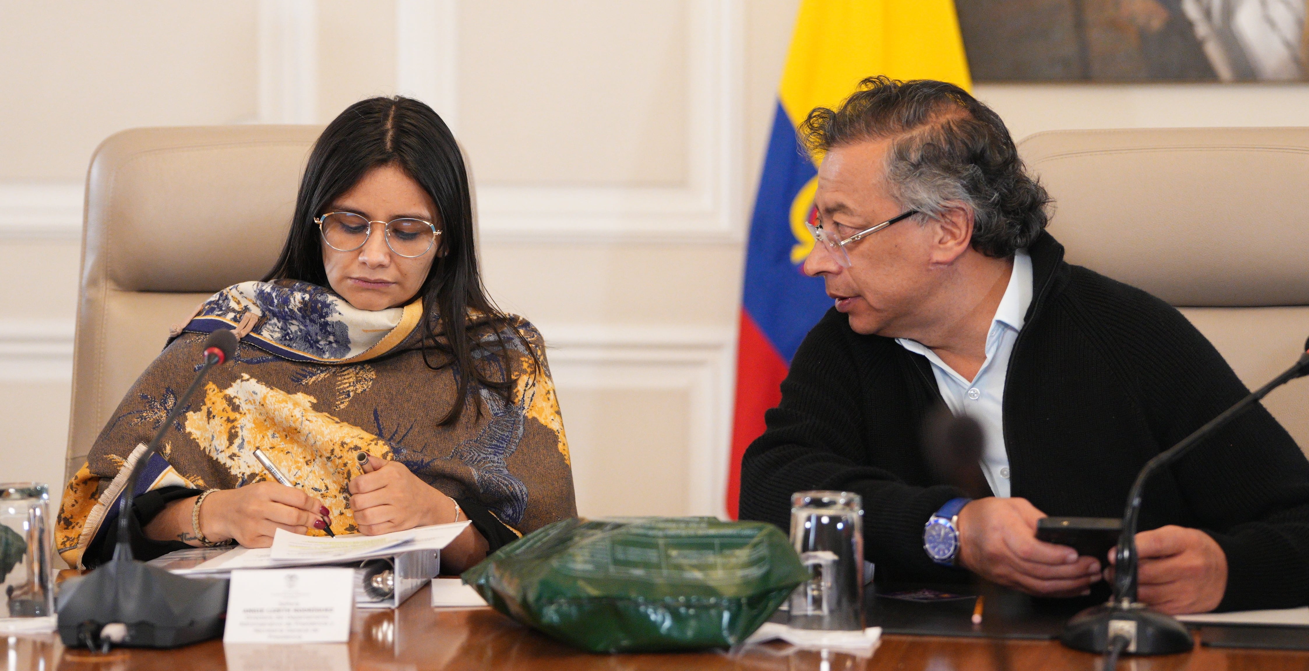 Angie Rodríguez en su momento fue declarada insubsistente y se forzó su salida del Gobierno Petro - crédito Juan Diego Cano/Presidencia