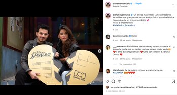 Tomado de Instagram @dianahoyosmusic