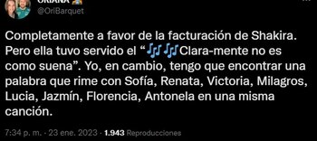 A poco tiempo de su
