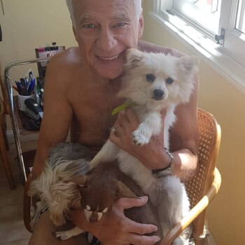 Doctor Cormillot y Estefanía Pasquini