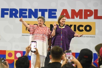 Las candidatas del Frente Amplio